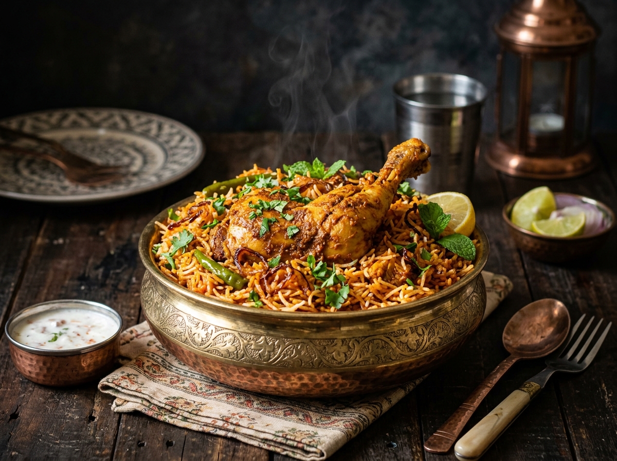 Delhi Masala Chicken Biryani
