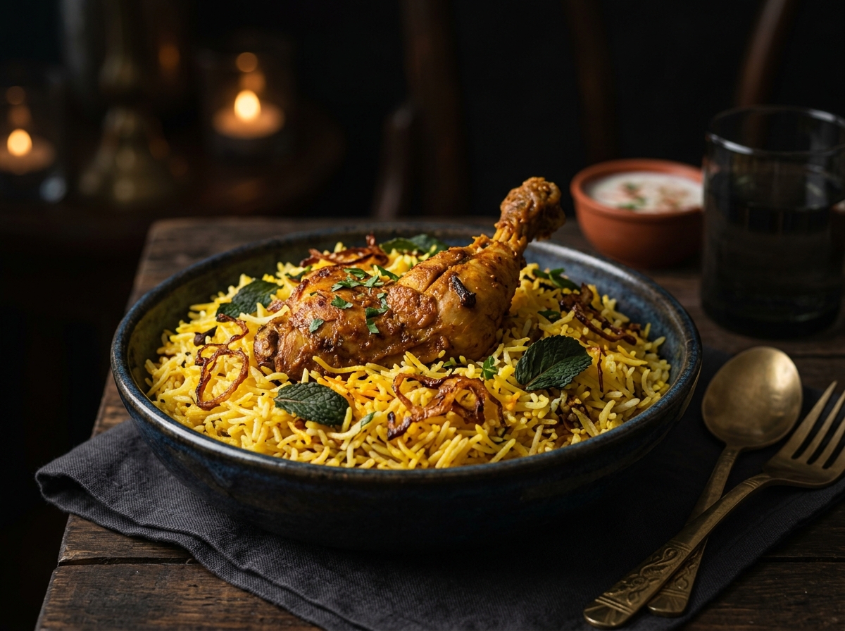 Royal Lucknowi Chicken Biryani