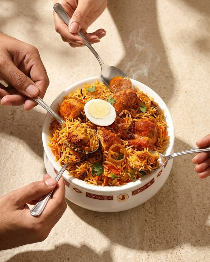 Fresh Dum Biryani Feast Handi